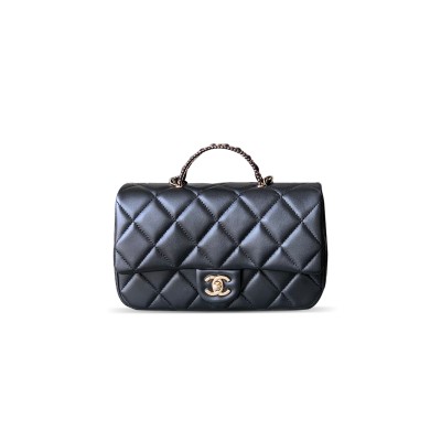 CHANEL MASTER WELDING CLASSIC FLAP PEARL PACK AS5368 (25*14*9cm)